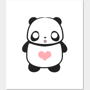 'Very Kawaii Panda Cartoon' Cute Panda Gift Posters and Art